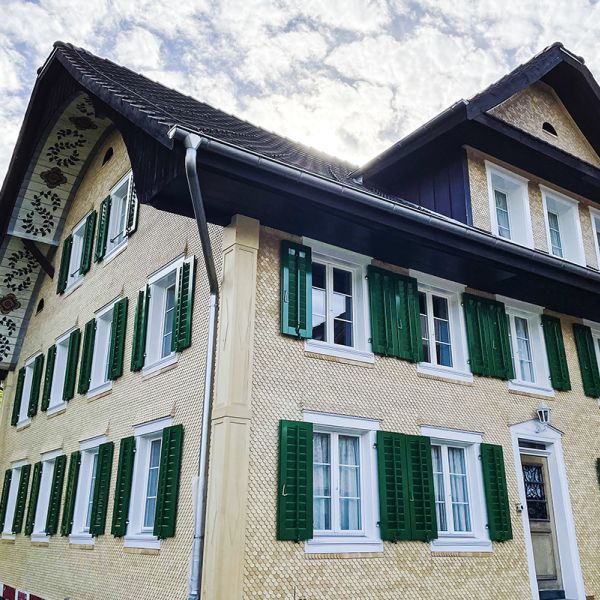 Schindelfassade, Schachen